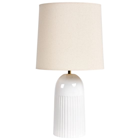 Bordslampa SALIENTE Keramik Off-White