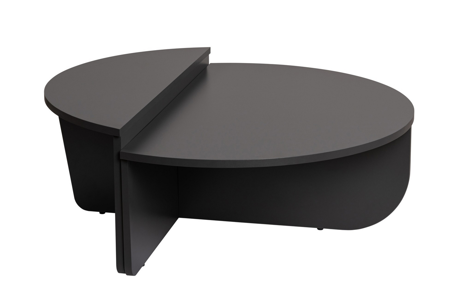 Norda Design modernt soffbordset (2 delar), 100 % melaminbelagda, 18 mm tjocka | Stilren och funktionell design