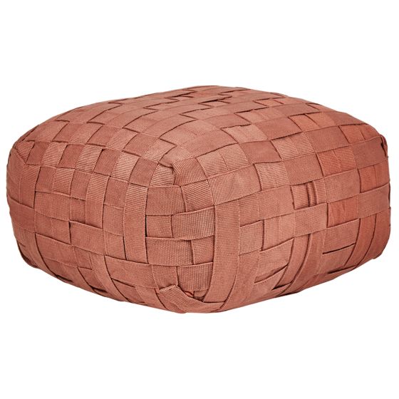 Sittpuff BODLA Syntetiskt material Ljusröd