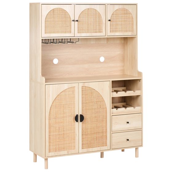 Köksskåp CAMPBELLTON 120 cm Ljusbrun