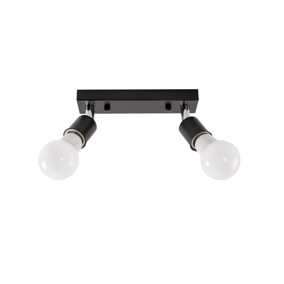 TOOLIGHT taklampa APP696-2C Svart 7x20x7cm