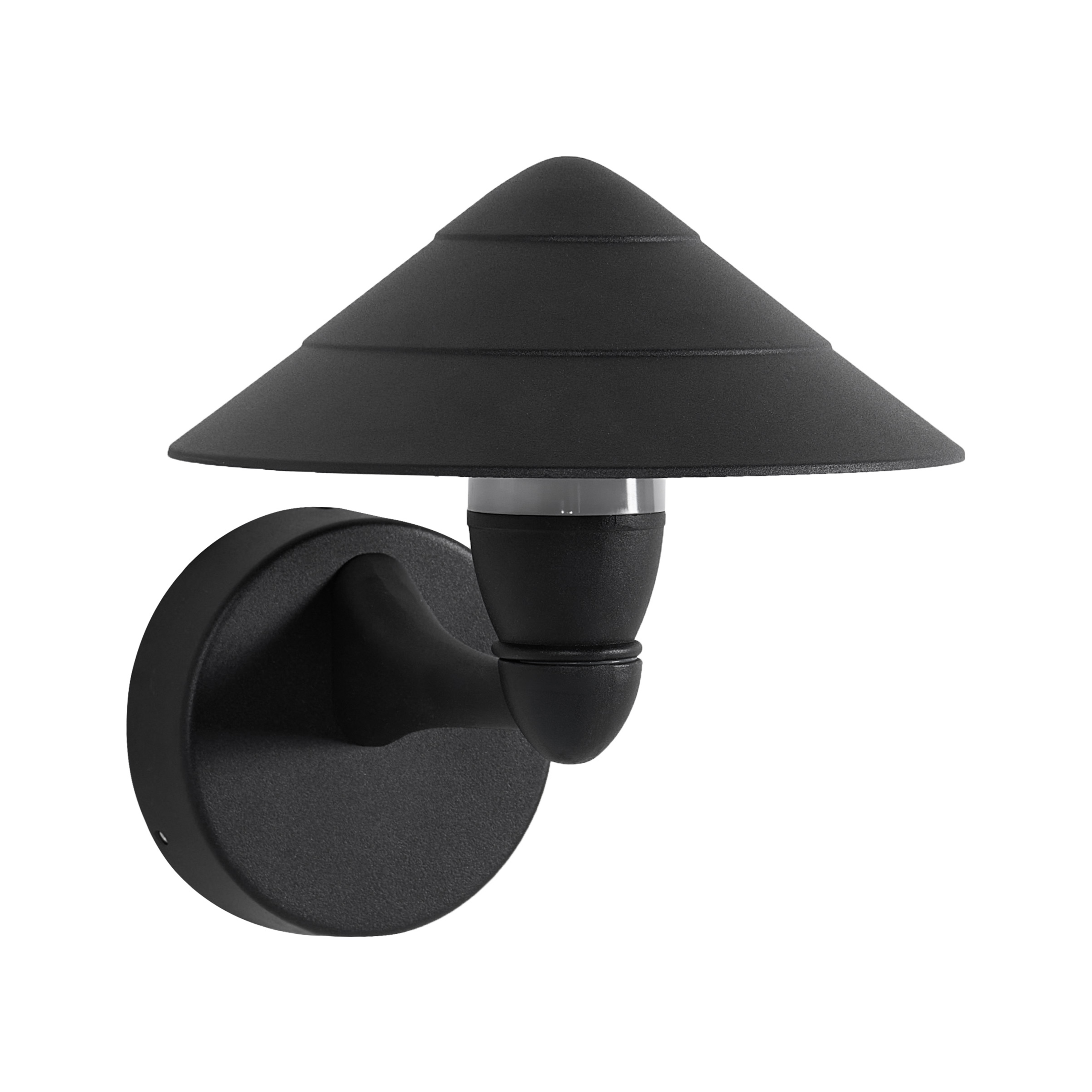 LED-vägglampa för utomhusbruk NAVEA Svart