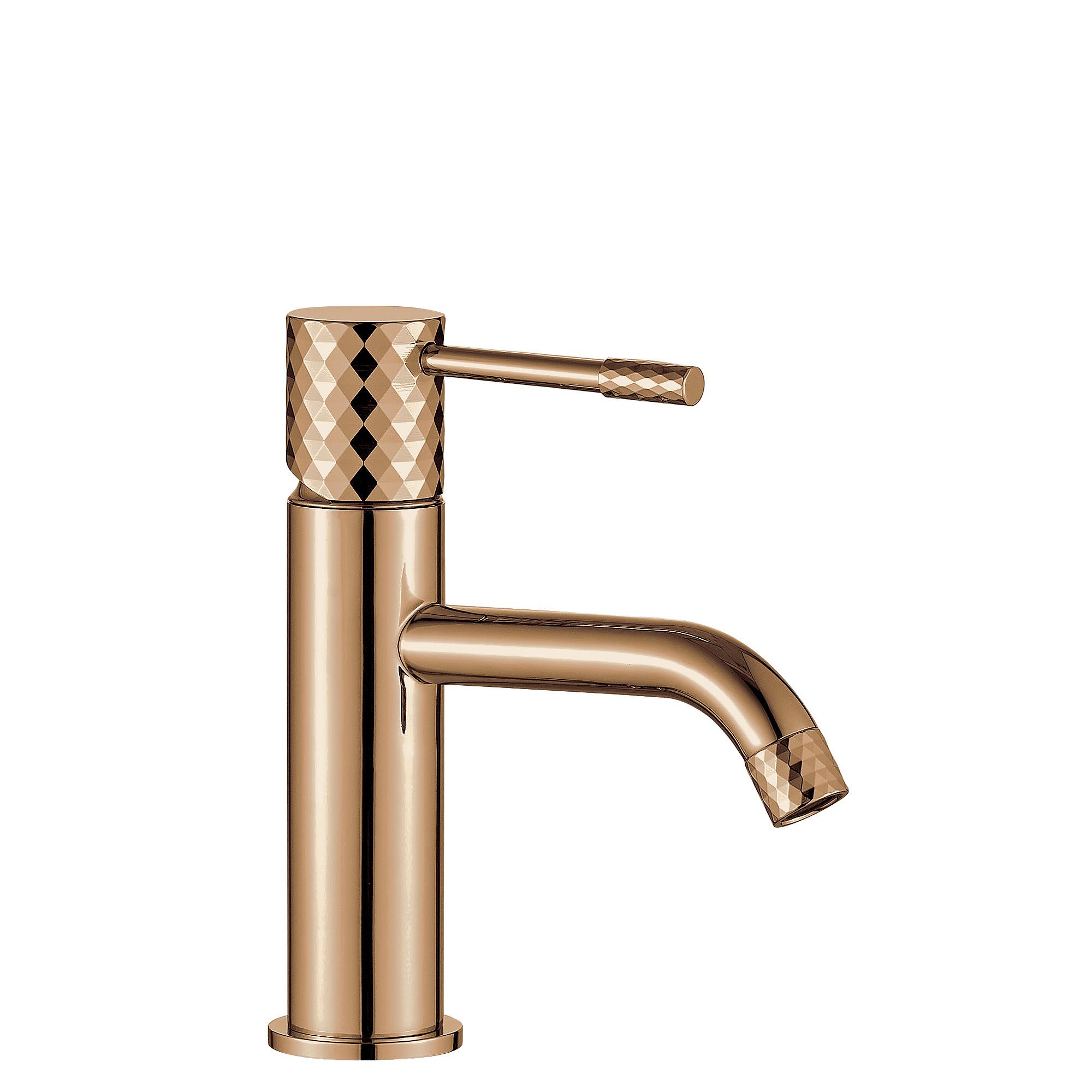 REA Tvättställsblandare Lungo Diamond Låg Koppar, 12x4x18,5cm
