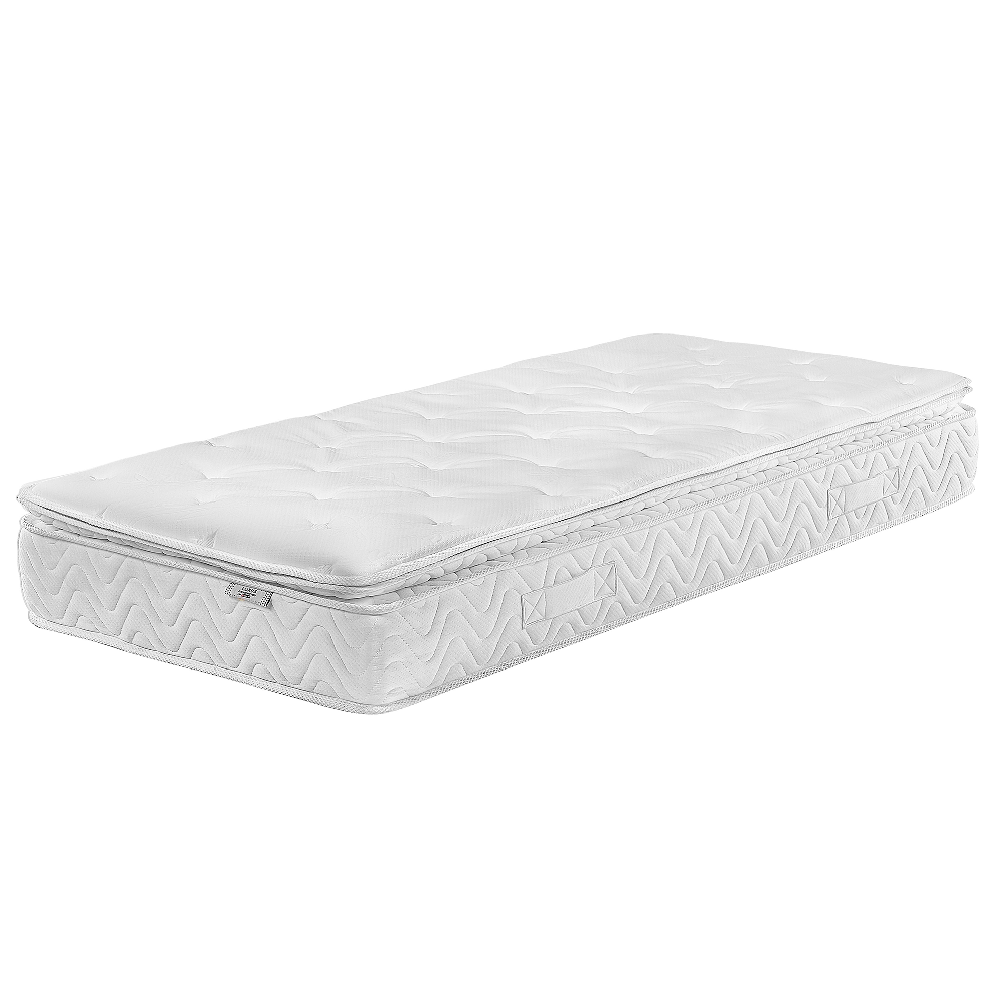 Resårmadrass med memoryskum AURA HYBRID PRO Medelfast (H2/3) 90 x 200 cm