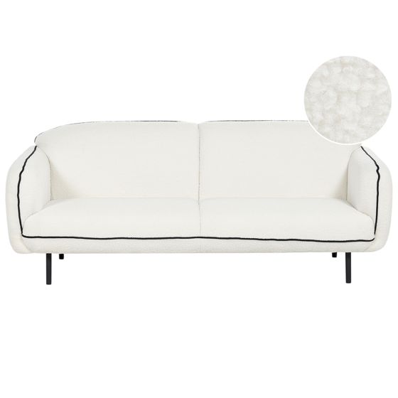 Soffa 3-sits TONSBERG Bouclé Vit