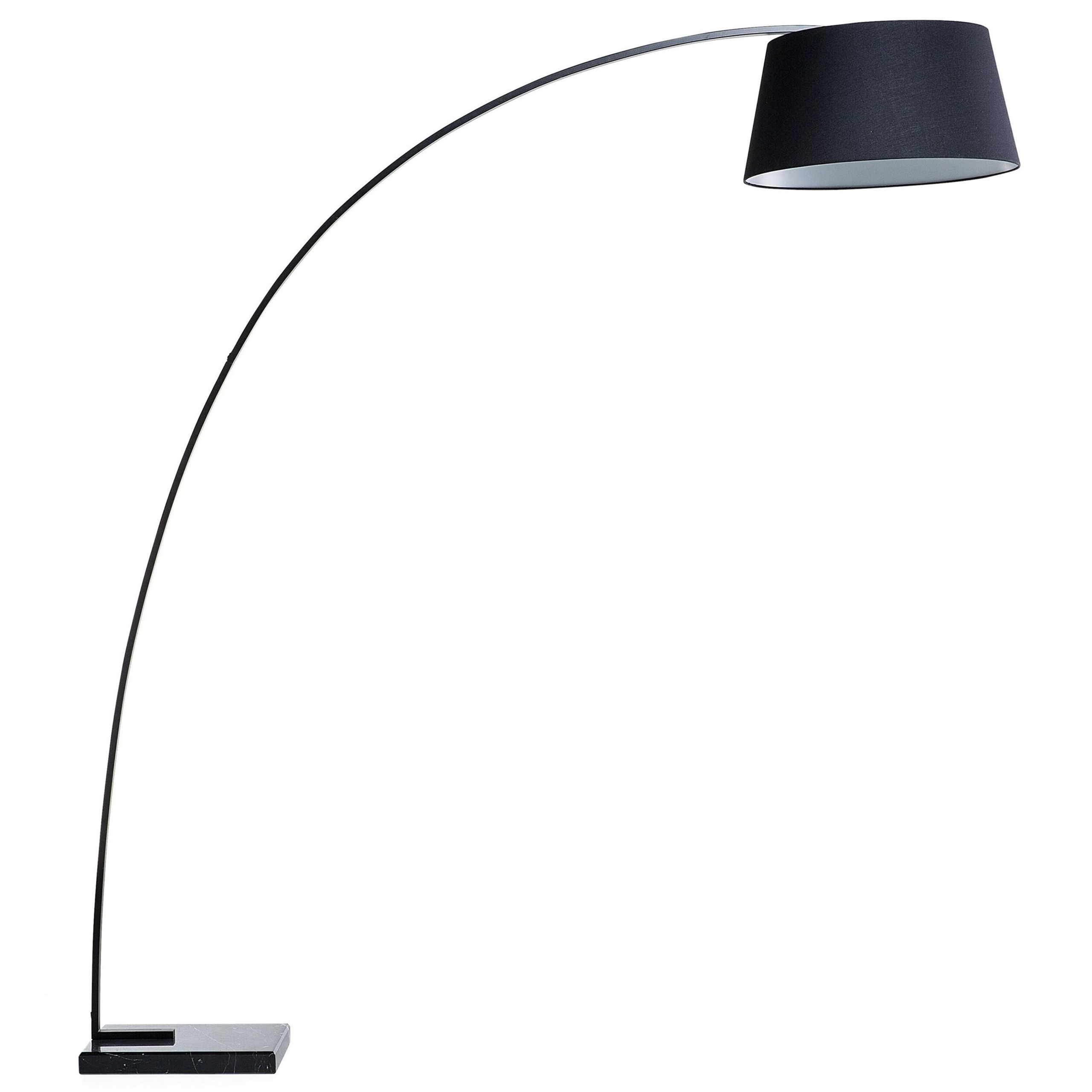 Golvlampa BENUE Metall Svart