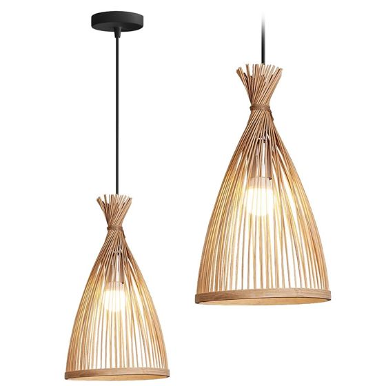 TOOLIGHT hängande taklampa APP1185-1CP Beige 40x15x40cm