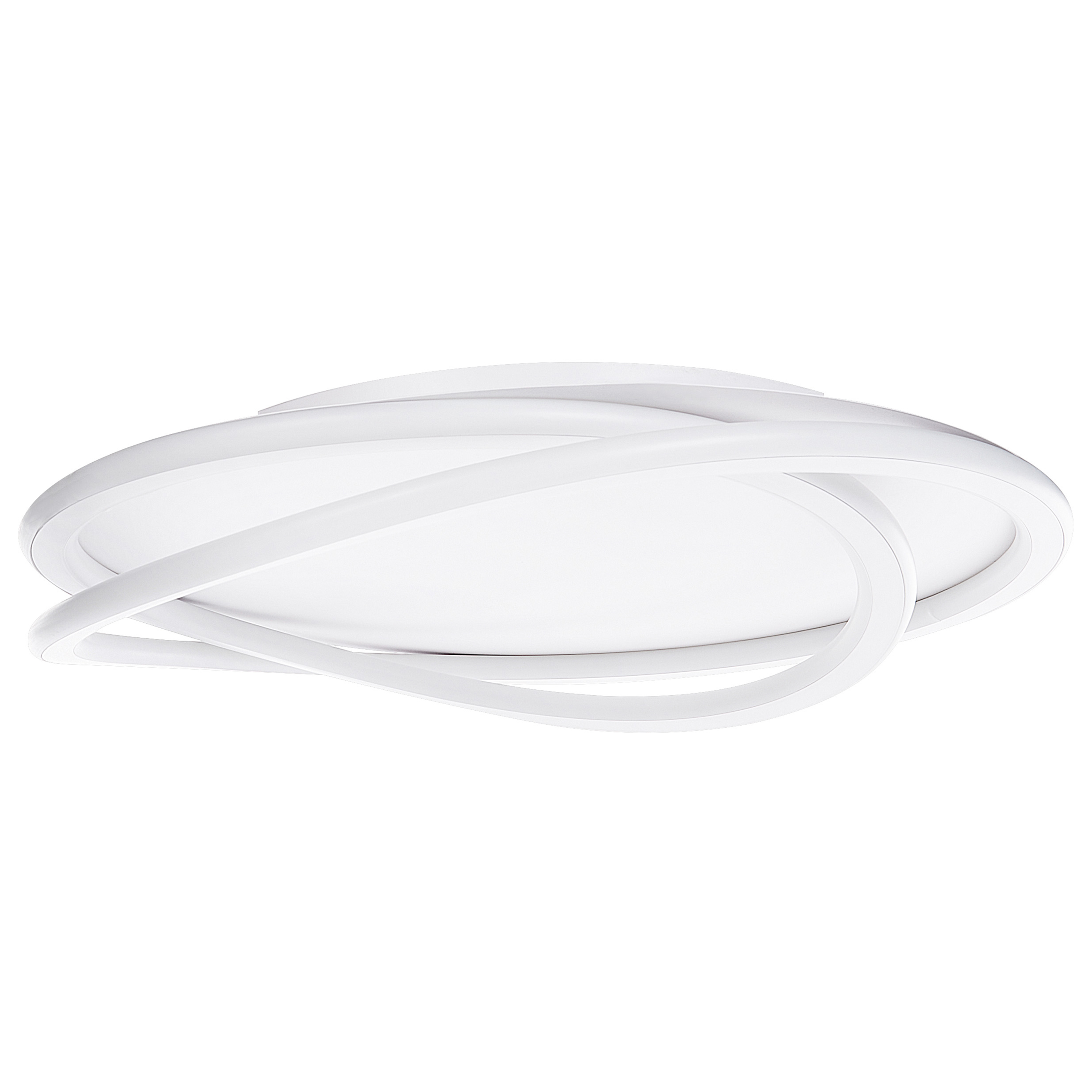 LED-taklampa LEYLAN med fjärrkontroll med dimmer Vit