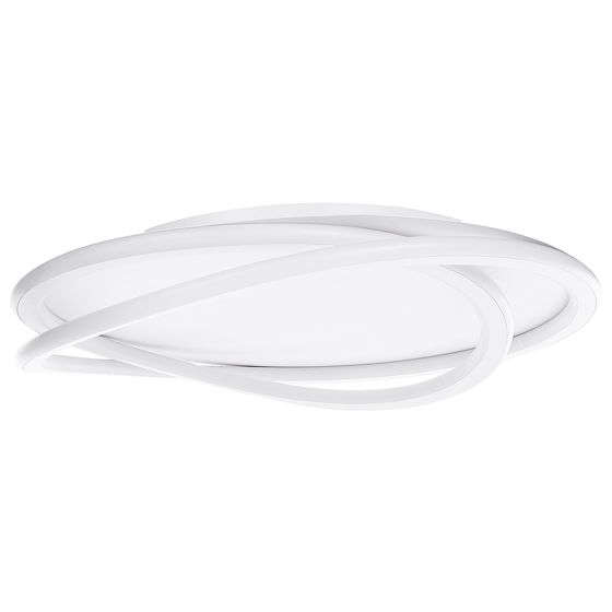 LED-taklampa LEYLAN med fjärrkontroll med dimmer Vit