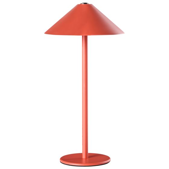 Trådlös LED-bordslampa MODJO med dimmer Metall Röd