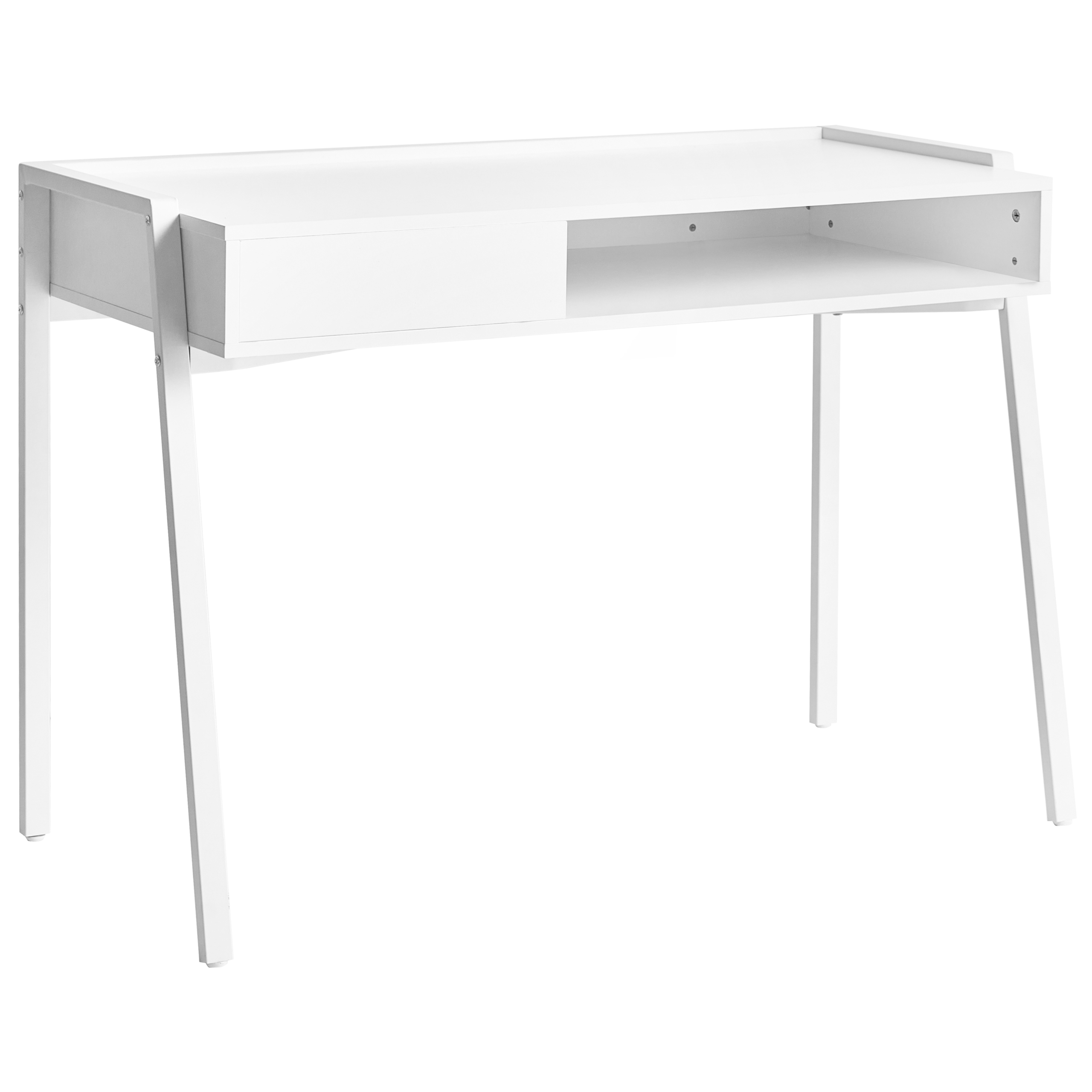 Skrivbord KOFOTEN 107 cm 48 cm Vit