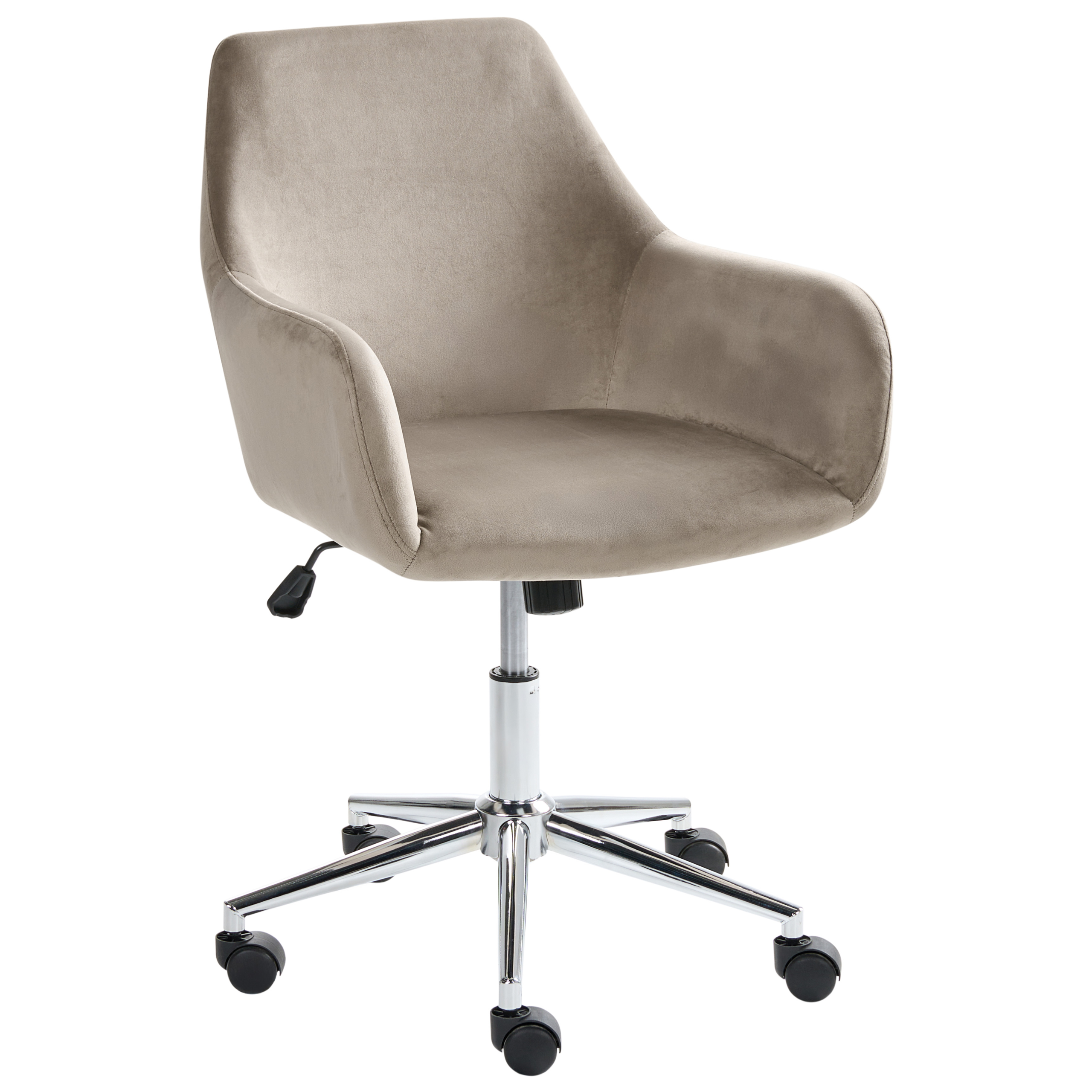Kontorsstol WELLSTON Sammet Taupe