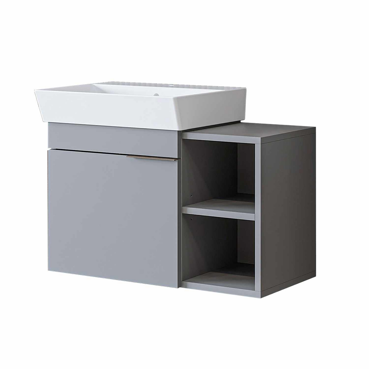 Norda Design Badrumsskåp med handfat Likya 72 38.6 x 72 x 54 cm