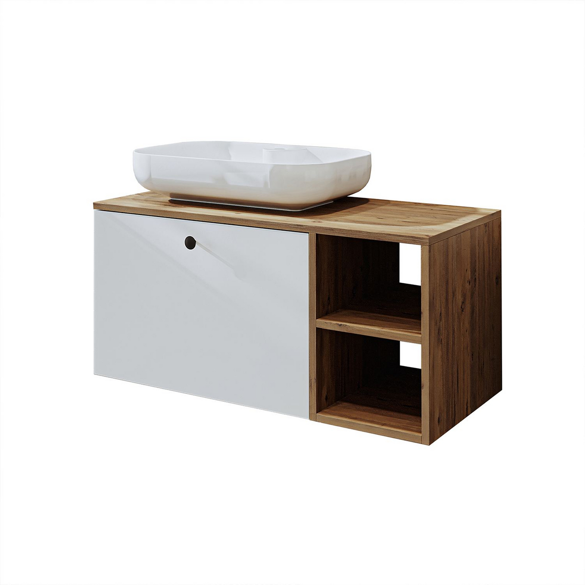 Norda Design Badrumsskåp med handfat Pavia 45 x 95 x 58 cm