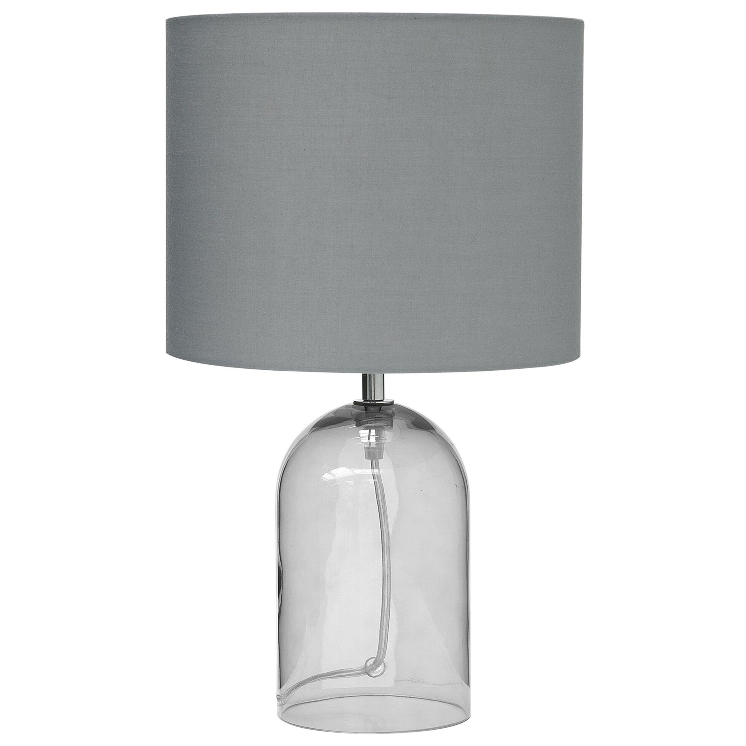 Bordslampa DEVOLL Glas Grå