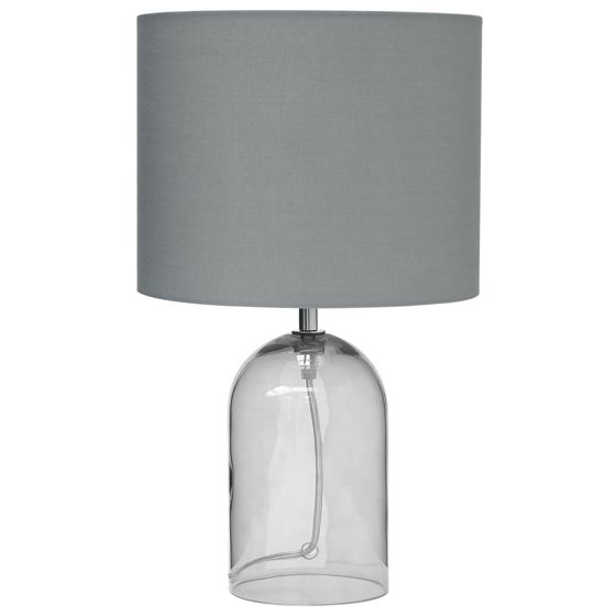 Bordslampa DEVOLL Glas Grå