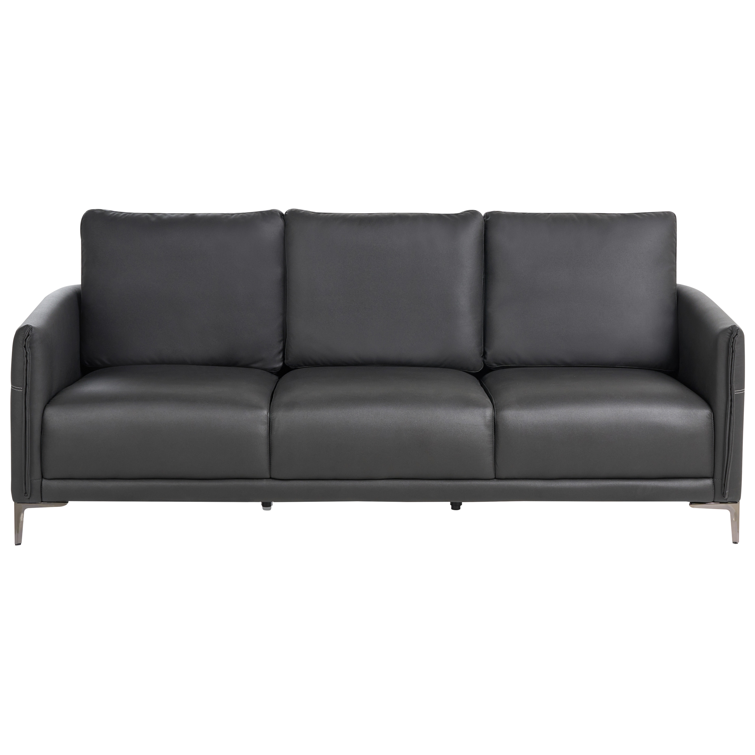 Soffa 3-sits CILENS Svart