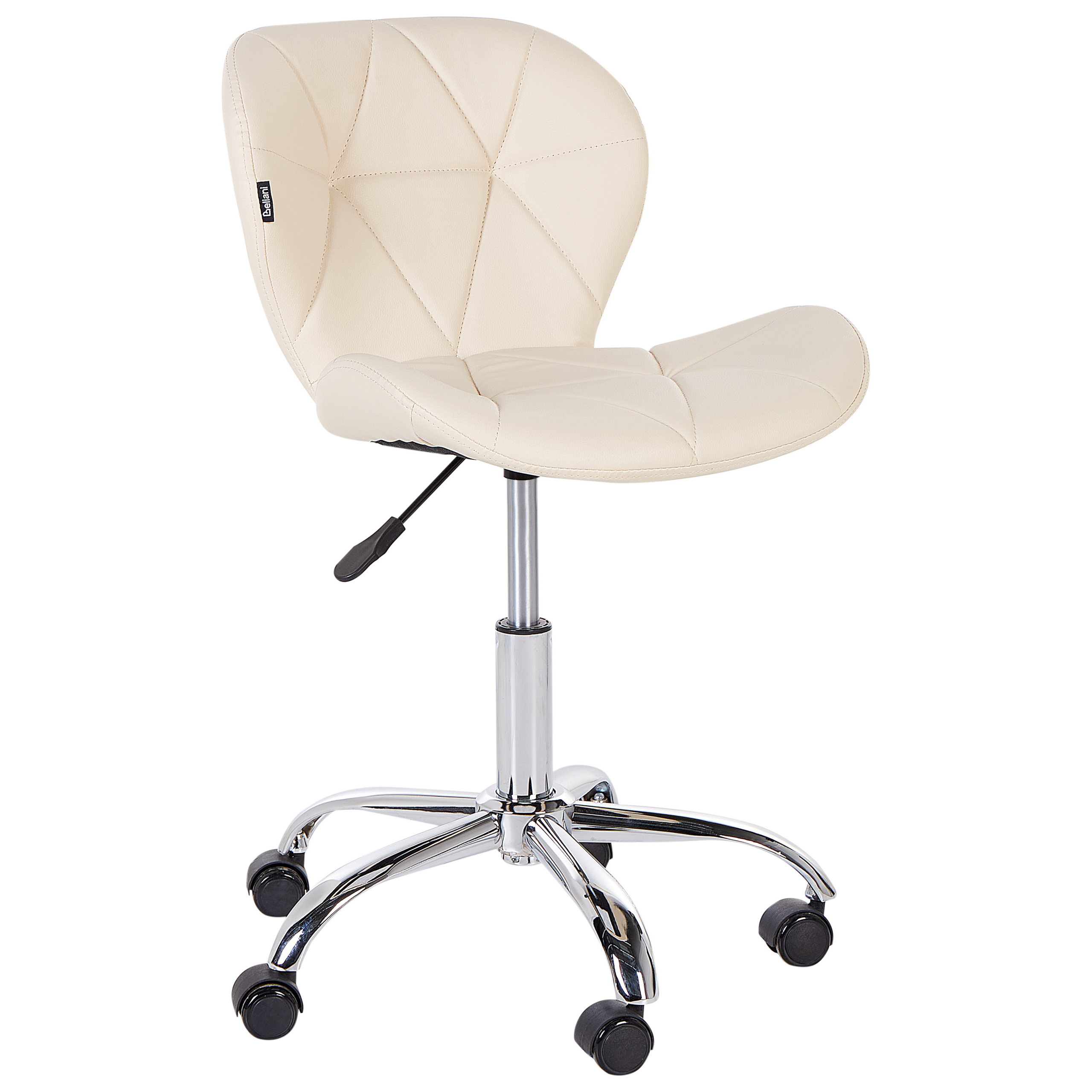 Skrivbordsstol VALETTA Konstläder Beige