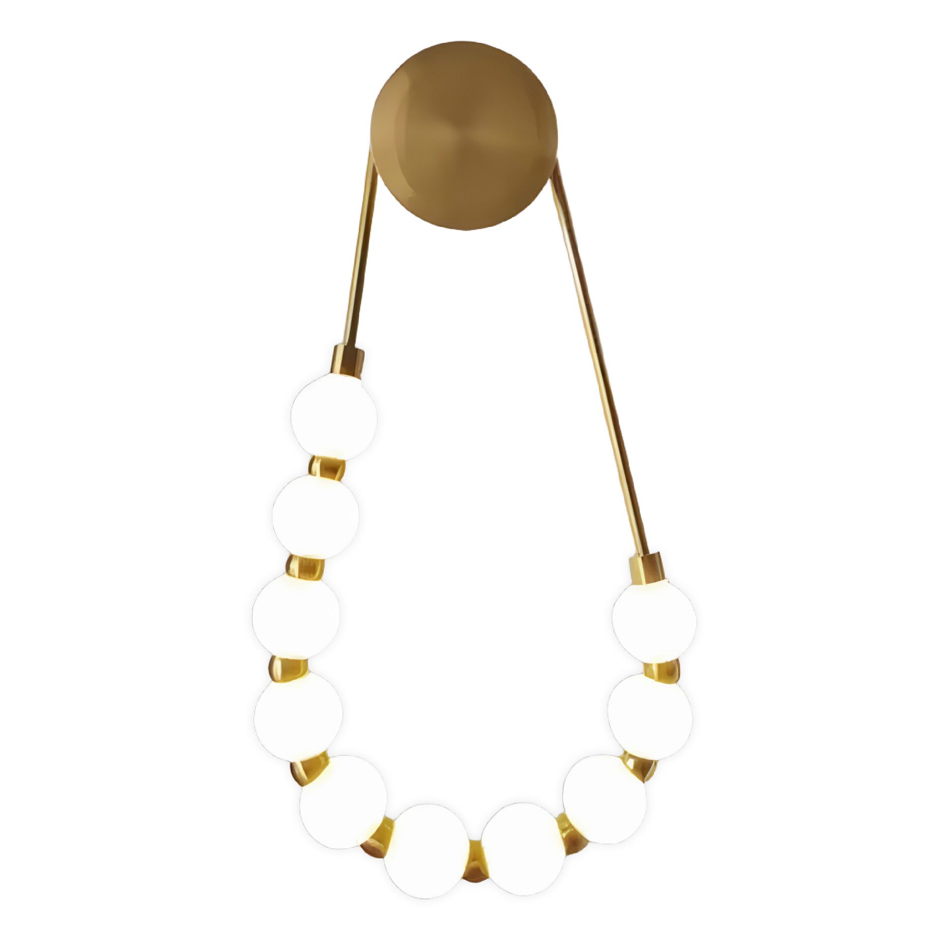 TOOLIGHT vägglampa G027-CP Guld 57x33x35cm