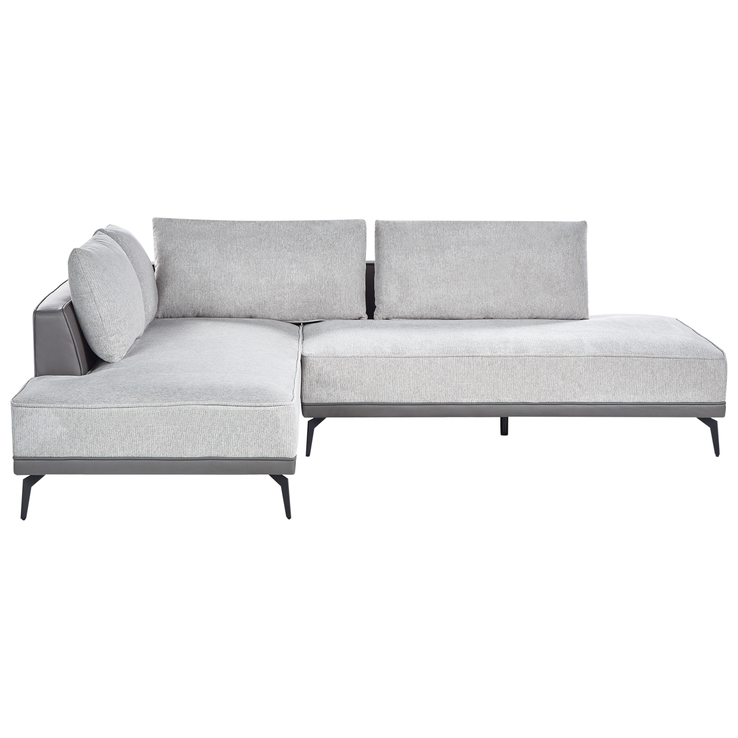 Hörnsoffa 3-sits MYKEN Ljusgrå Högervänd