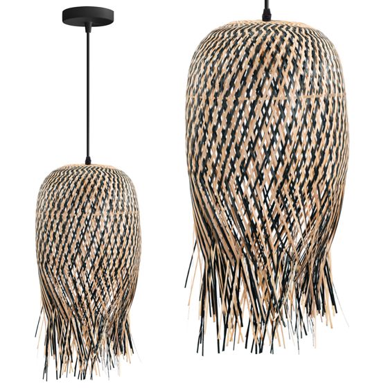TOOLIGHT hängande taklampa APP1327-1CP Beige 40x40x60cm