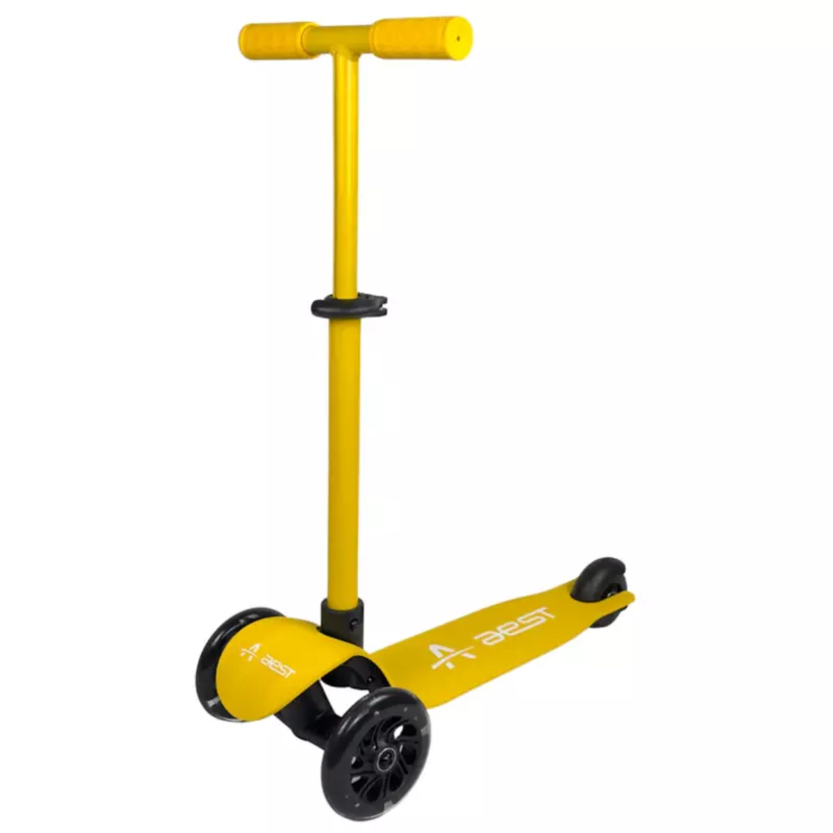 Aest Kids -sparkcykel f&ouml;r barn, gul
