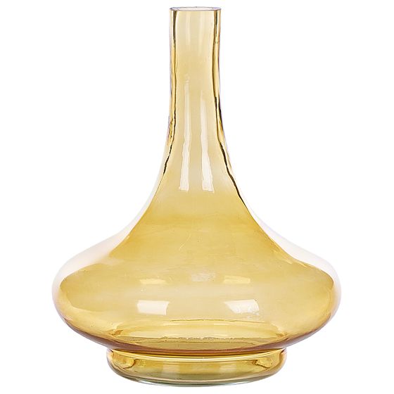 Dekorationsvas PANEER 30 cm Glas Gul
