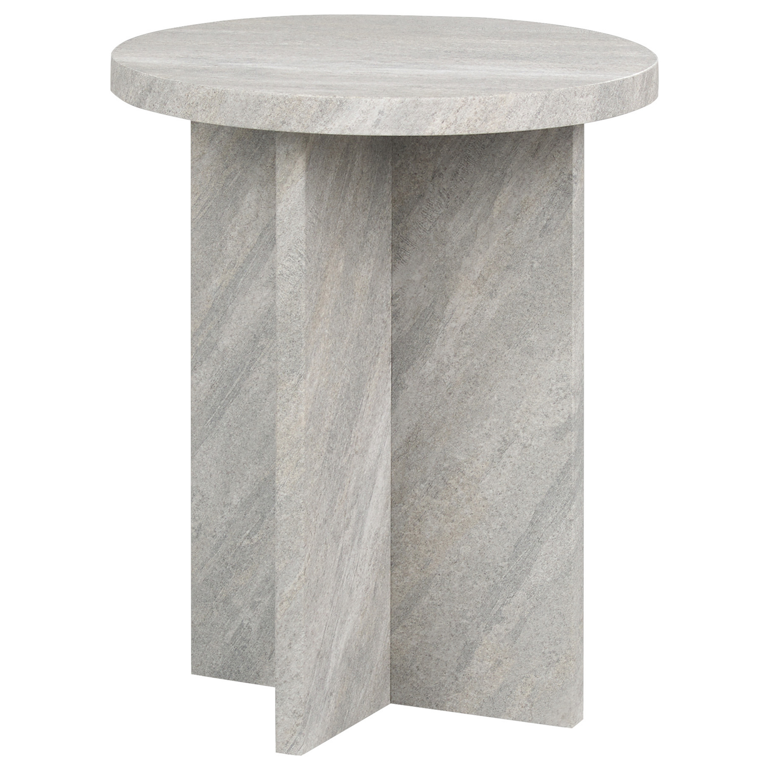 Sidobord STANTON Grå betongeffekt