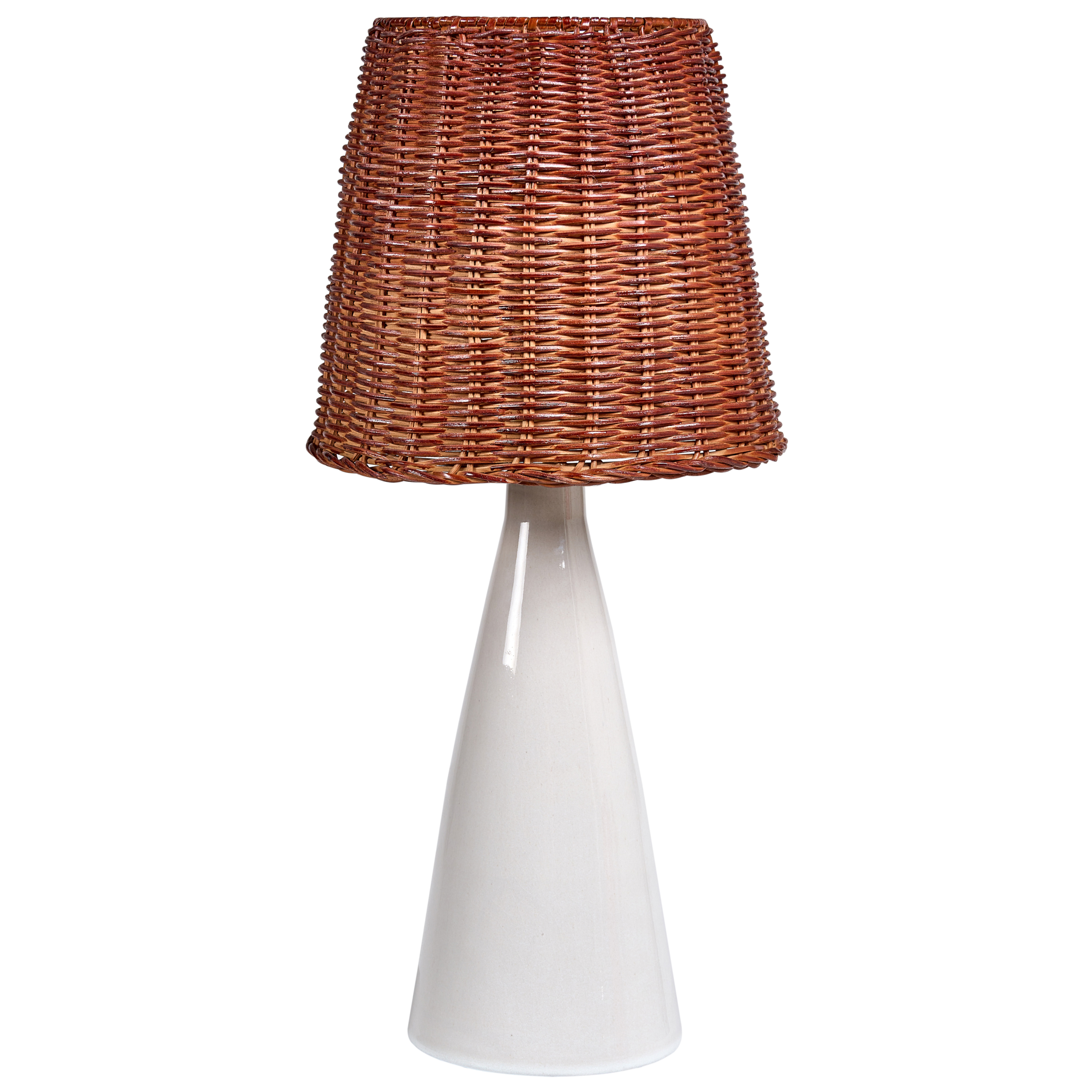 Bordslampa MADURU Keramik Vit