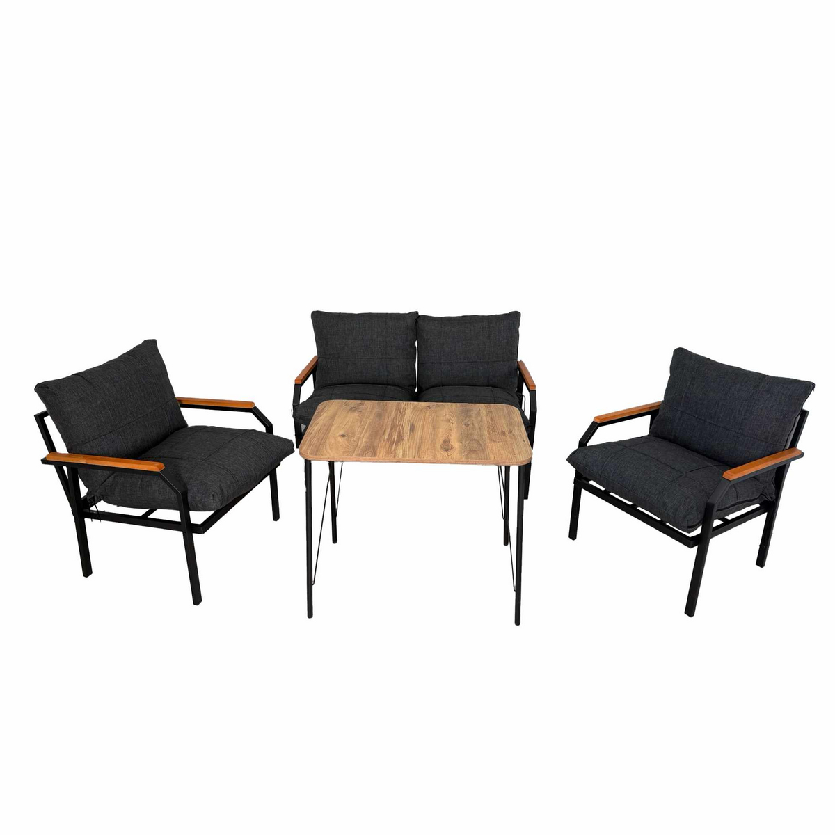 Norda Design Loungeset för trädgård Duru 61 x 61 x 70 cm