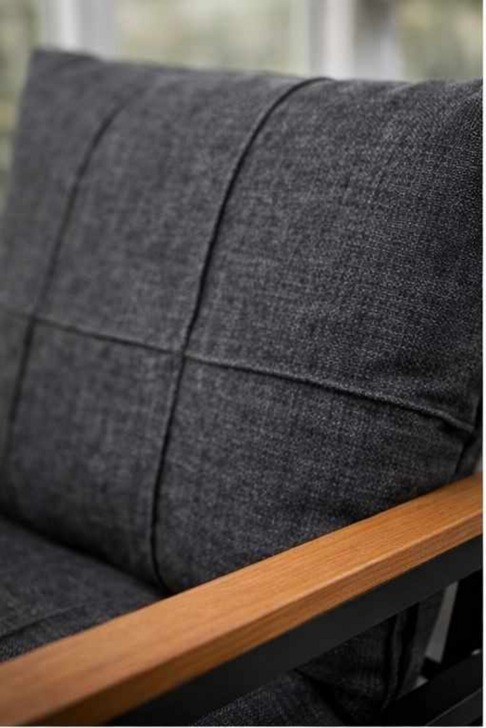 Norda Design Loungeset för trädgård Kutay Sehpa 61 x 61 x 70 cm