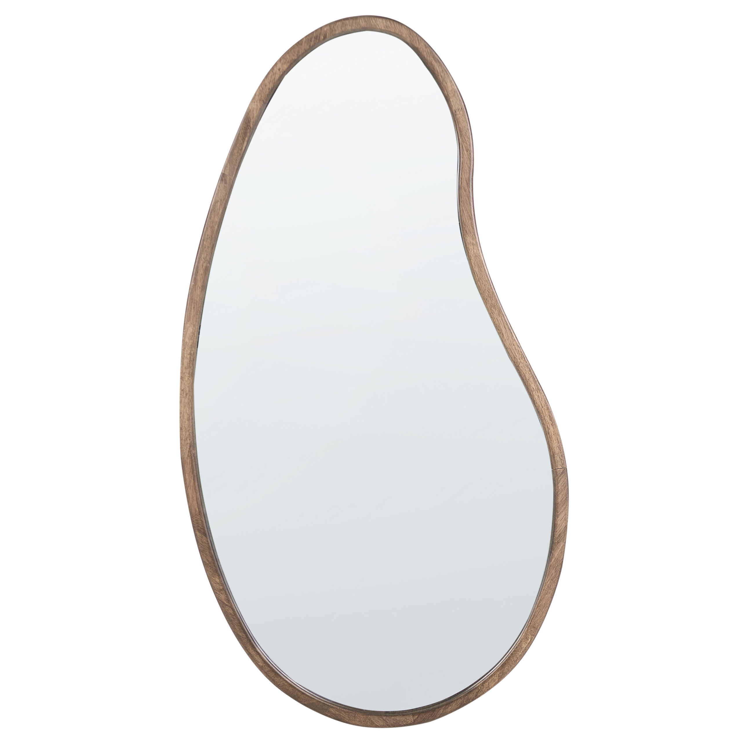 Väggspegel CABIDOS 70 cm 130 cm Kejsarträ Ljusbrun