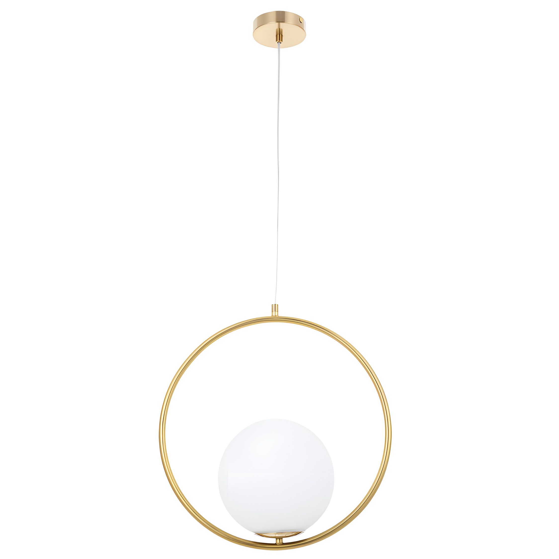 TOOLIGHT hängande taklampa G109-1W Guld/Vit 115x30x30cm
