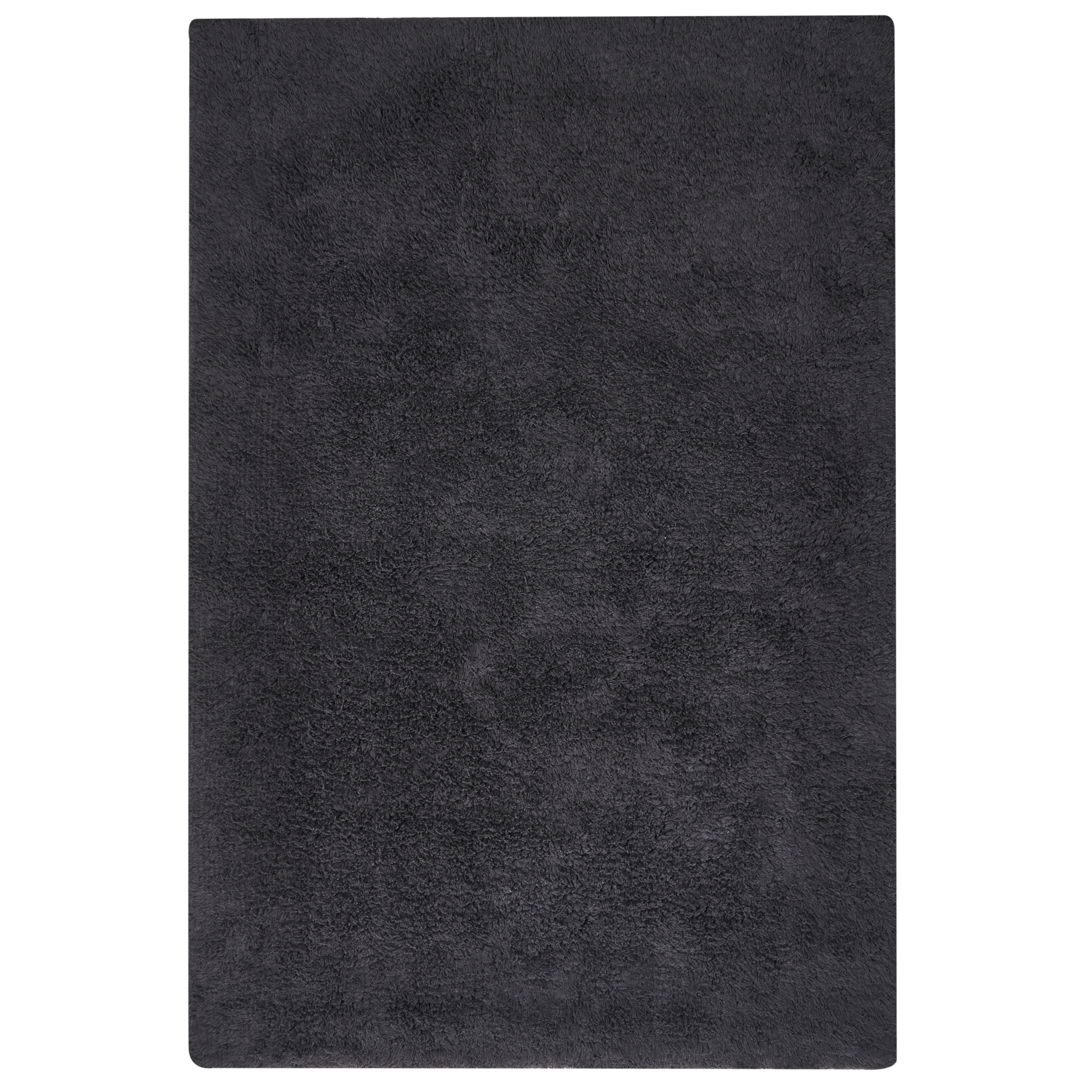 Badrumsmatta GOELA Svart 60 x 90 cm Bomull