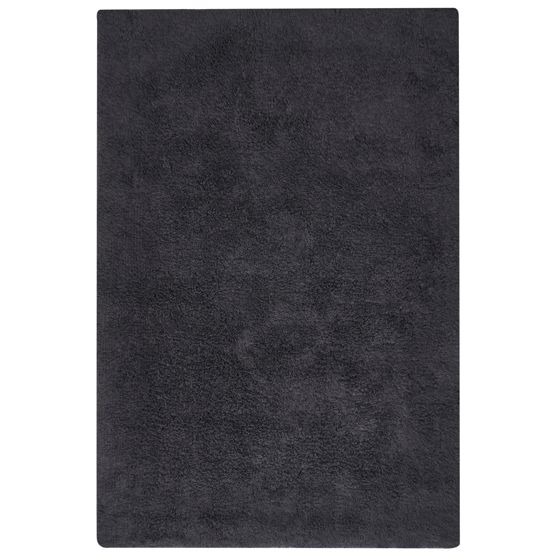 Badrumsmatta GOELA Svart 60 x 90 cm Bomull