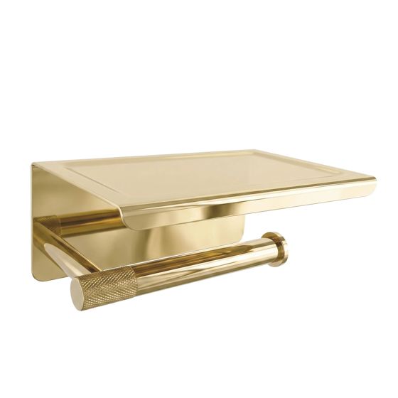 REA Toalettpappershållare 6613 MODERN Guld, 11,5x19x8cm