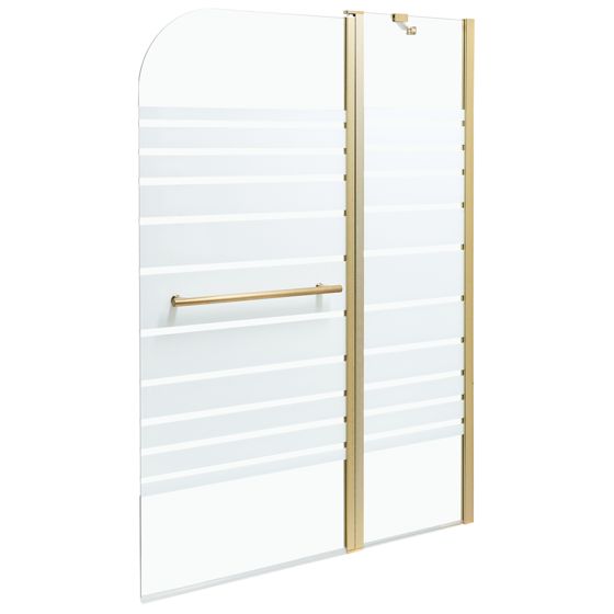 Badkarsskärm TUAPI 1400 x 1000 mm Guld