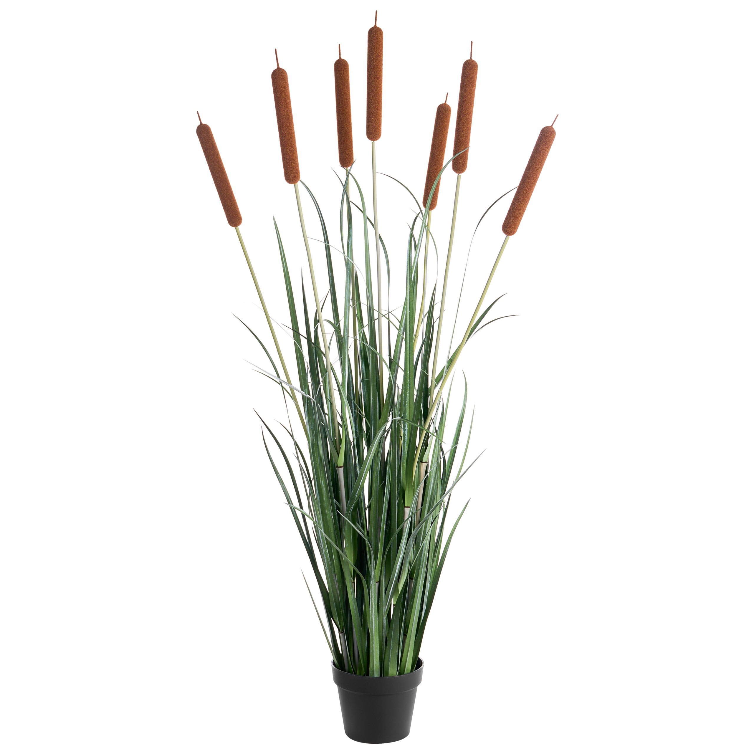 Konstgjord växt BULRUSH 135 cm Grön