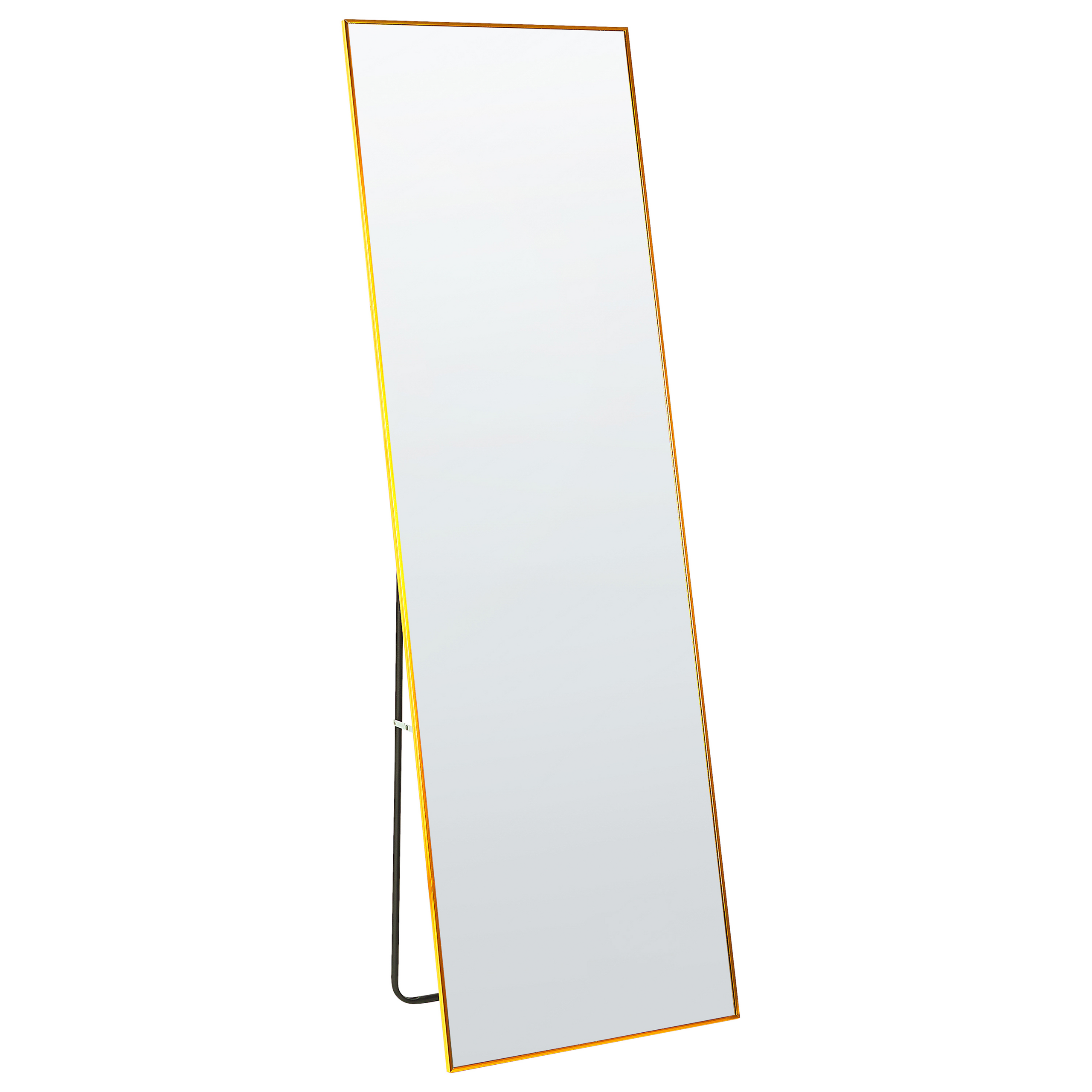 Golvspegel BEAUVAIS 156 cm Metall Guld