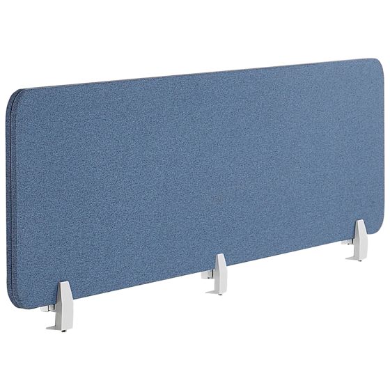 Skiljevägg för skrivbord WALLY 180 x 40 cm Blå