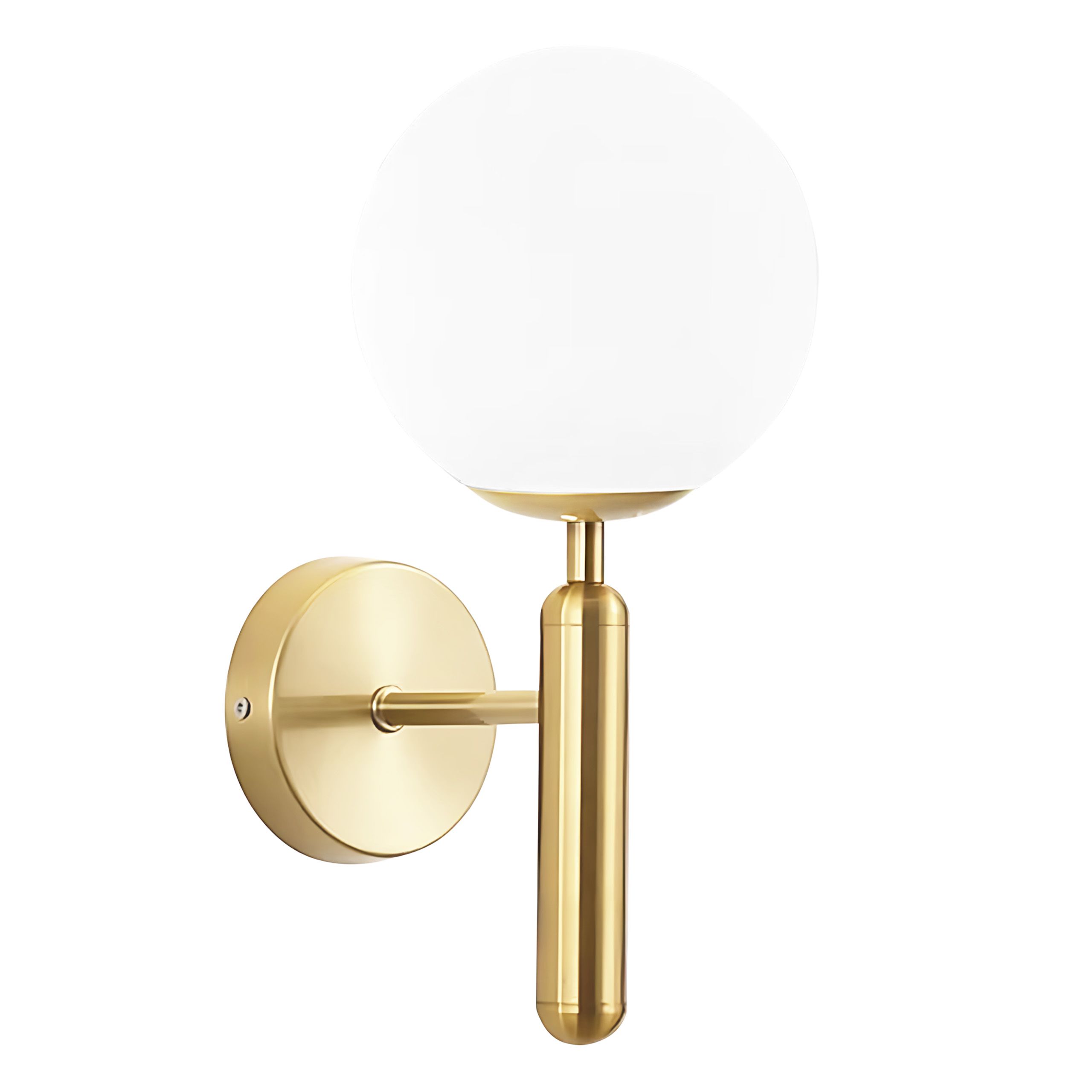 TOOLIGHT vägglampa G098-1W Guld/Vit 34x18,5x34cm