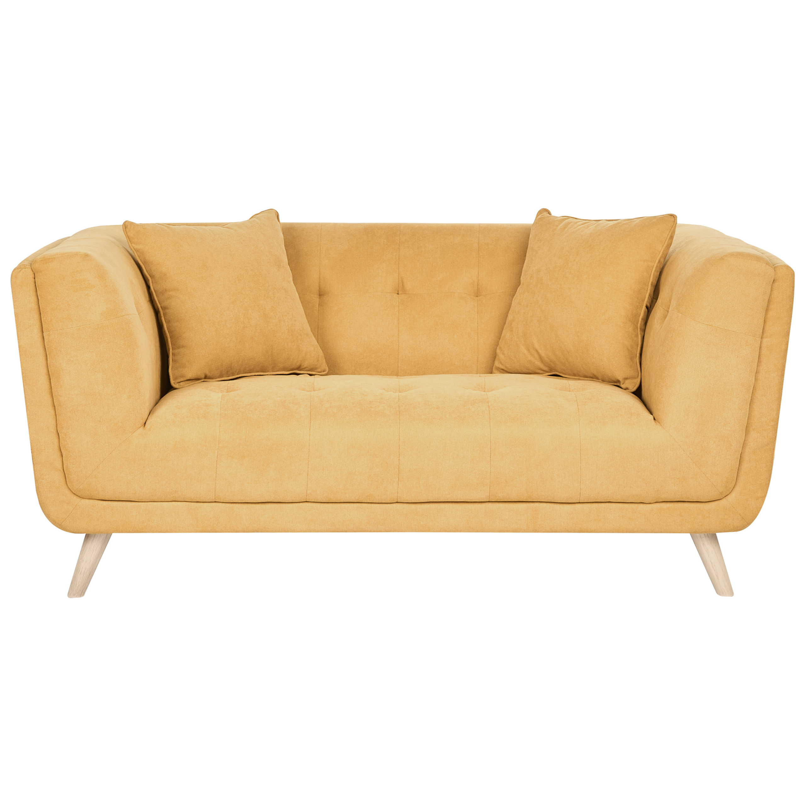 Soffa 2-sits HABO Senapsgul