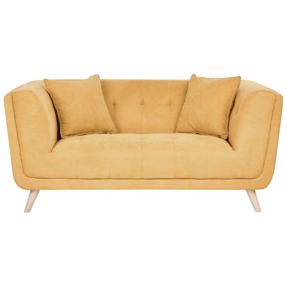 Soffa 2-sits HABO Senapsgul