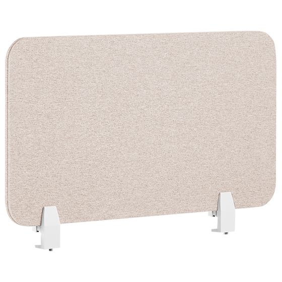 Skiljevägg för skrivbord WALLY 72 x 40 cm Beige