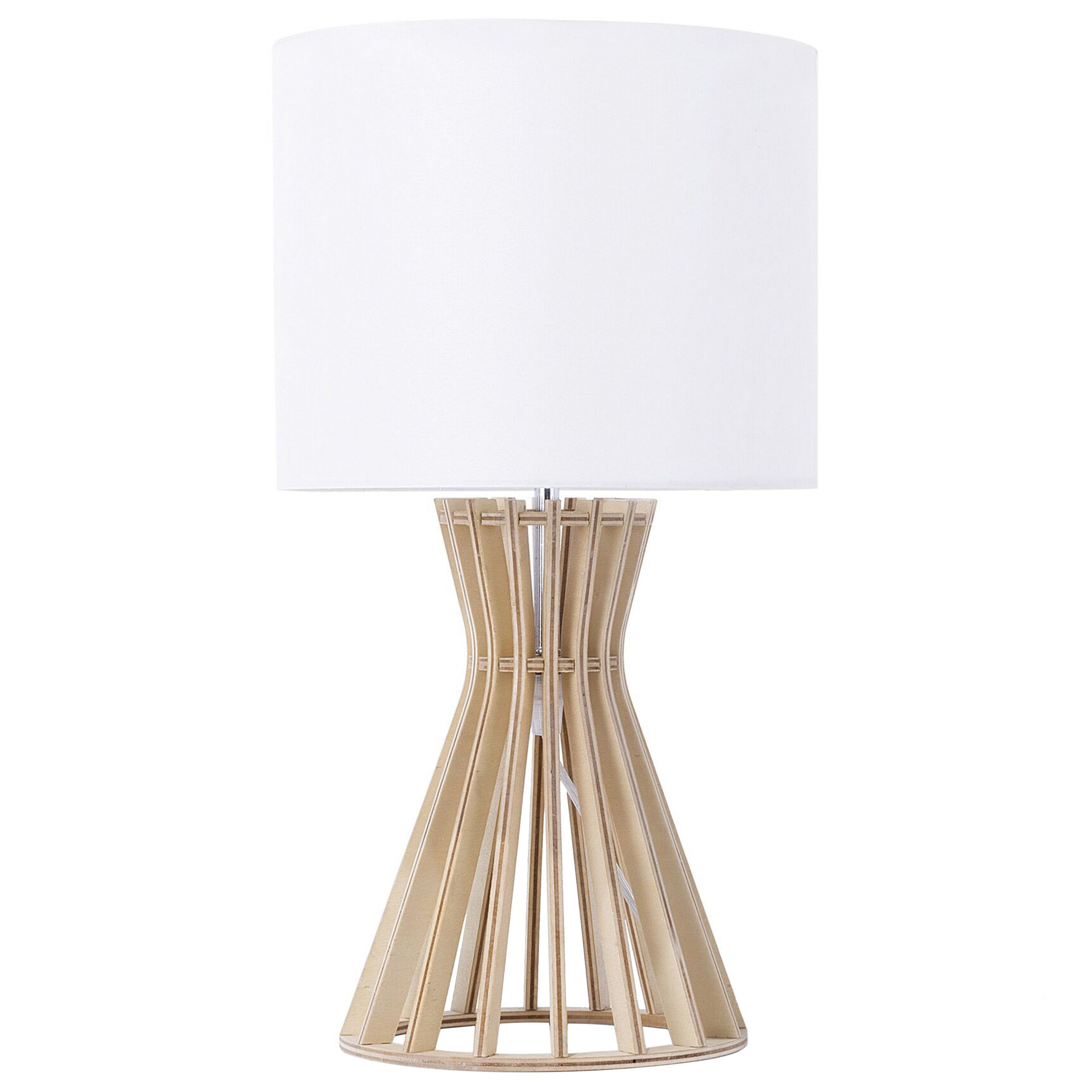 Bordslampa CARRION Brun/ Vit
