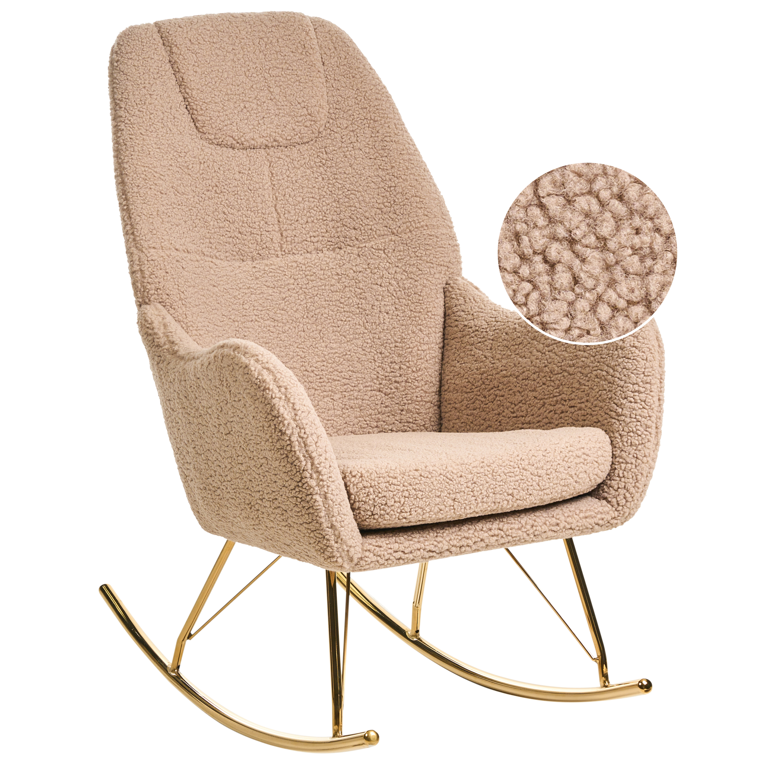 Gungstol GULSELE Bouclé Beige
