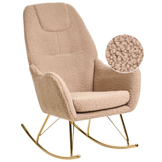 Gungstol GULSELE Bouclé Beige