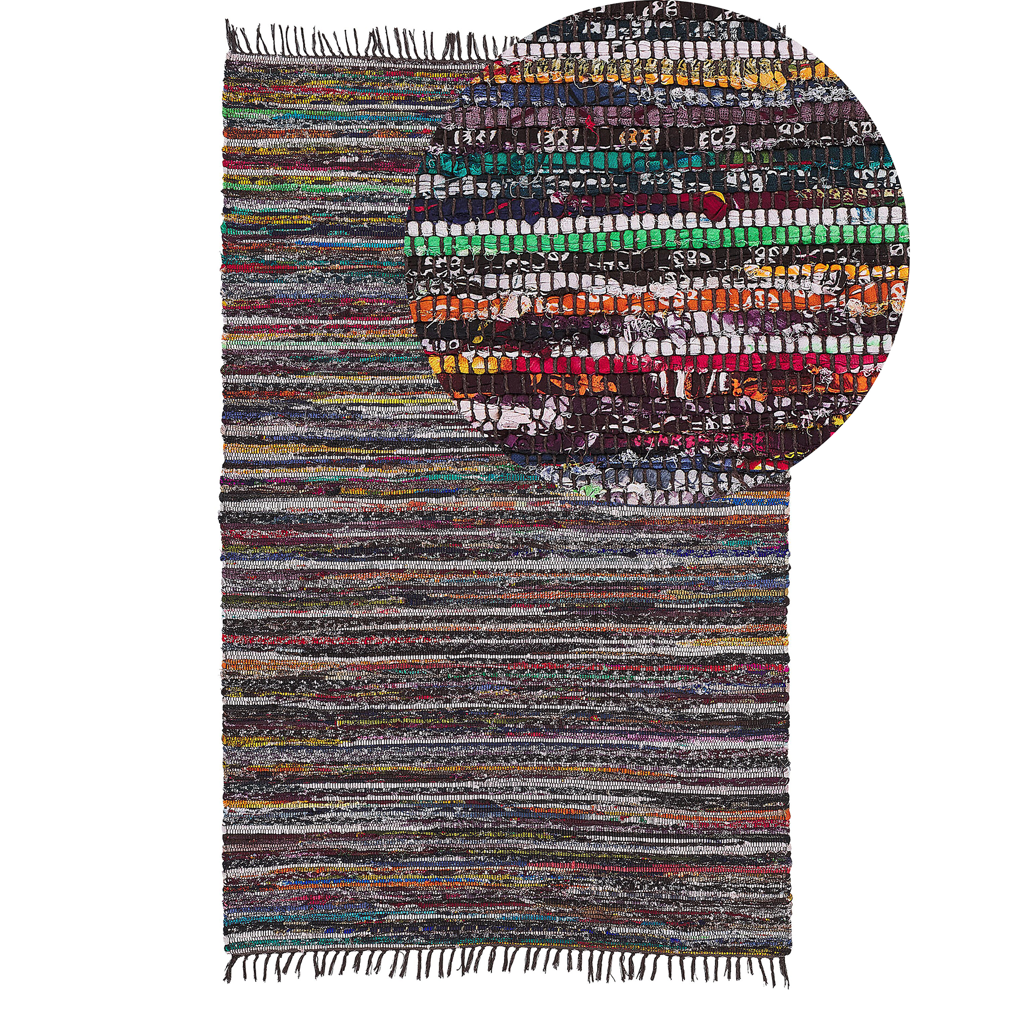 Matta DANCA Svart 140 x 200 cm