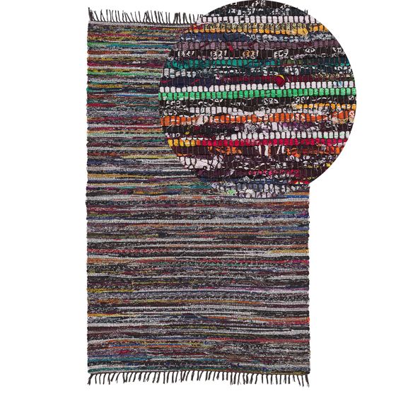 Matta DANCA Svart 140 x 200 cm