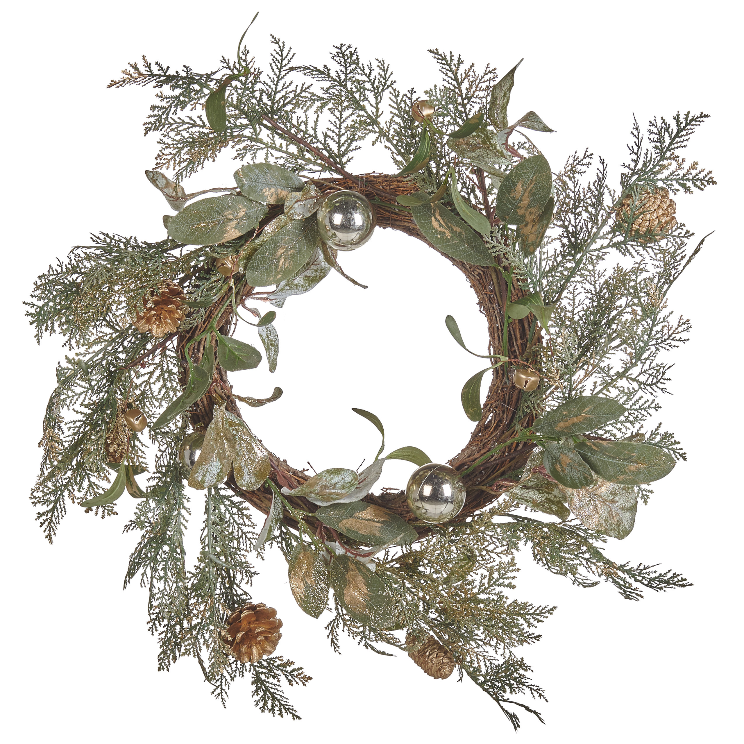 Julkrans HOVILA 45 cm Guld